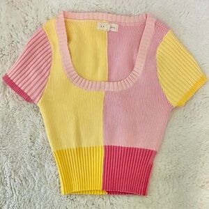 LA Hearts Smooth Move Sweater Crop Top